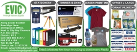 EVIC PRINTING & STATIONERY SUPPLIES
